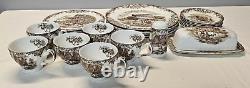 Johnson Brothers Heritage Hall Ironstone Dishes Pattern 441129 Pieces