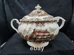 Johnson Brothers Heritage Hall Tureen with Ladle