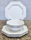 Johnson Brothers Heritage White England Ironstone 8pc Set Plates Bowls Octagonal