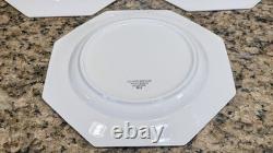 Johnson Brothers Heritage White England Ironstone 8pc Set Plates Bowls Octagonal
