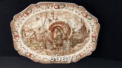 Johnson Brothers His Majesty 20 x 16 Turkey Serving Platter England EXCELLENT