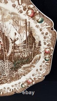 Johnson Brothers His Majesty 20 x 16 Turkey Serving Platter England EXCELLENT