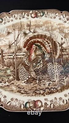 Johnson Brothers His Majesty 20 x 16 Turkey Serving Platter England EXCELLENT