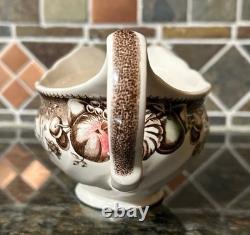 Johnson Brothers His Majesty Gravy Boat & Underplate Turkey Thanksgiving