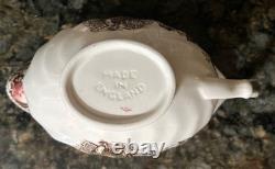 Johnson Brothers His Majesty Gravy Boat & Underplate Turkey Thanksgiving