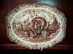 Johnson Brothers His Majesty Large 20 Inch Turkey Serving Platter England