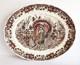Johnson Brothers His Majesty Large Oval Serving Platter Turkey Center 15.5