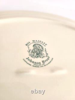 Johnson Brothers His Majesty Large Oval Serving Platter Turkey Center 15.5