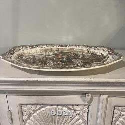 Johnson Brothers His Majesty Large Turkey Platter Thanksgiving 20L X 15.75W