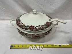 Johnson Brothers His Majesty Soup Tureen WithLid & Ladle