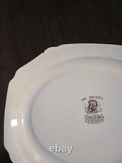 Johnson Brothers His Majesty Turkey Platter, 20, Made in England