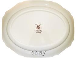 Johnson Brothers His Majesty Turkey Platter Thanksgiving England 20 x 16 Inches