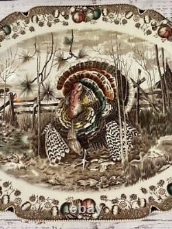 Johnson Brothers His Majesty Turkey Platter Thanksgiving Made England Large 20