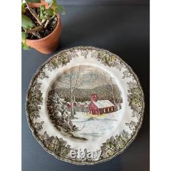 Johnson Brothers Historic America Dinnerware Plates, Bowls, Gravy Boats, cups