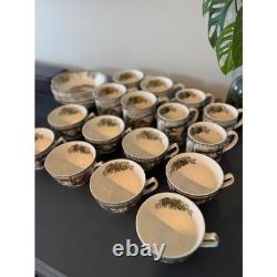 Johnson Brothers Historic America Dinnerware Plates, Bowls, Gravy Boats, cups