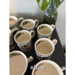 Johnson Brothers Historic America Dinnerware Plates, Bowls, Gravy Boats, cups