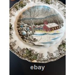 Johnson Brothers Historic America Dinnerware Plates, Bowls, Gravy Boats, cups