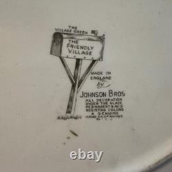 Johnson Brothers Historic America Dinnerware Plates, Bowls, Gravy Boats, cups