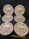 Johnson Brothers Historic America Thanksgiving Frozen Up 10.5 Dinner Plates (6)