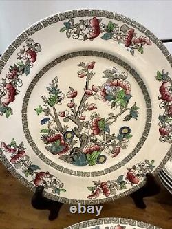 Johnson Brothers Indian Tree Green Key/Cream Dish Set of 19