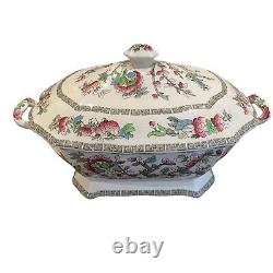 Johnson Brothers Indian Tree Large Rectangular Soup Tureen Made in England