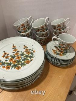 Johnson Brothers Ironstone Chelsea Collection Cheyne 29 Piece Vintage Flower