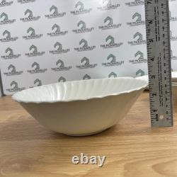 Johnson Brothers Ironstone White Swirl Dinnerware Set 14pc Made in England AS IS