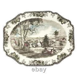 Johnson Brothers Large 20 Oval Platter The Friendly Village England
