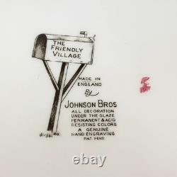Johnson Brothers Large 20 Oval Platter The Friendly Village England