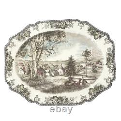 Johnson Brothers Large 20 Oval Platter The Friendly Village England