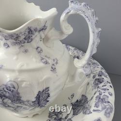 Johnson Brothers Manhattan Vintage Large Pitcher Basin Set-Read