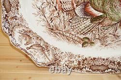 Johnson Brothers Native American Wild Turkeys Huge Turkey Platter, 20 1/2 S21