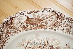 Johnson Brothers Native American Wild Turkeys Huge Turkey Platter, 20 1/2 S21