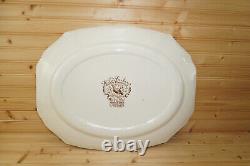 Johnson Brothers Native American Wild Turkeys Huge Turkey Platter, 20 1/2 S21