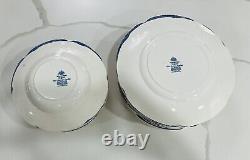 Johnson Brothers Old Britain Castles Blue & White (11) Dinner Plates (7) Bowls