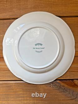 Johnson Brothers Old Britain Castles Christmas Green Tree Dinner Plate 10.5 Eng