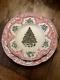 Johnson Brothers Old Britain Castles Christmas Tree Salad Plate Set Of 4 Rare