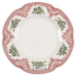 Johnson Brothers Old Britain Castles Pink Christmas Accent Salad 4654184