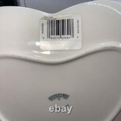 Johnson Brothers Old Britain Castles Pink Heart Shaped Plate Dish Set Of 6 9 x8
