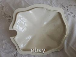 Johnson Brothers Old Britain Castles Red Transferware Footed Soup Tureen with Lid