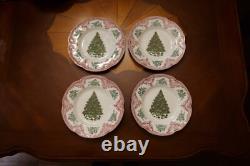 Johnson Brothers Old British Castles Tree Salad Plates Set of 4- RARE