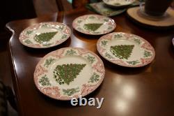 Johnson Brothers Old British Castles Tree Salad Plates Set of 4- RARE