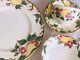 Johnson Brothers Peach Bloom 16 Pc Dinner Plates Cups Saucers Bowls Euc
