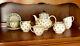 Johnson Brothers Petite Fleur Tea Setteapot, Sugar Bowl, Creamer, Cups, Saucers