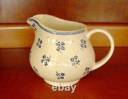 Johnson Brothers Petite Fleur Tea Setteapot, Sugar Bowl, Creamer, Cups, Saucers