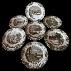 Johnson Brothers Plates The Friendly Village 12 Different Designs Excellent