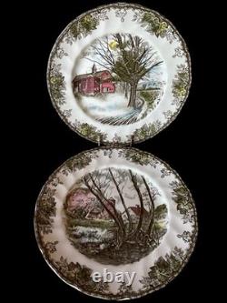 Johnson Brothers Plates The Friendly Village 12 Different Designs Excellent