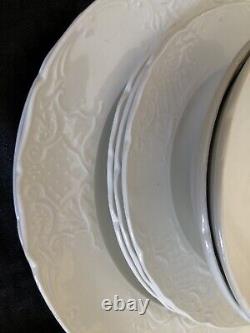 Johnson Brothers RICHMOND WHITE -Elegant Rare Dinnerset For 2 & Extras 15 Pc