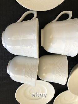 Johnson Brothers RICHMOND WHITE -Elegant Rare Dinnerset For 2 & Extras 15 Pc