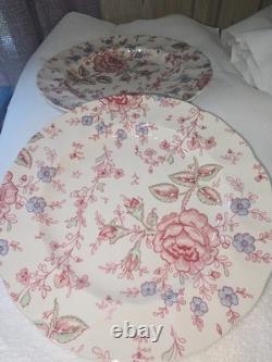 Johnson Brothers ROSE CHINTZ 23 Piece Set Dishwasher & Microwave Safe